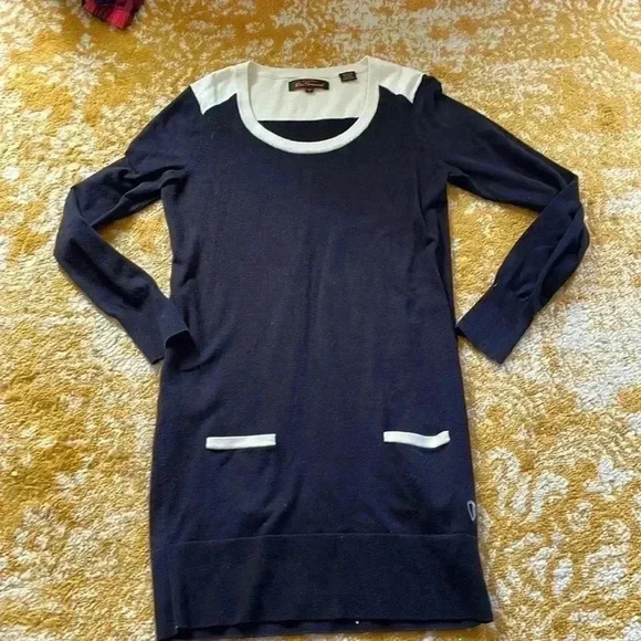 Ben Sherman color block mod lightweight sweater, dress small